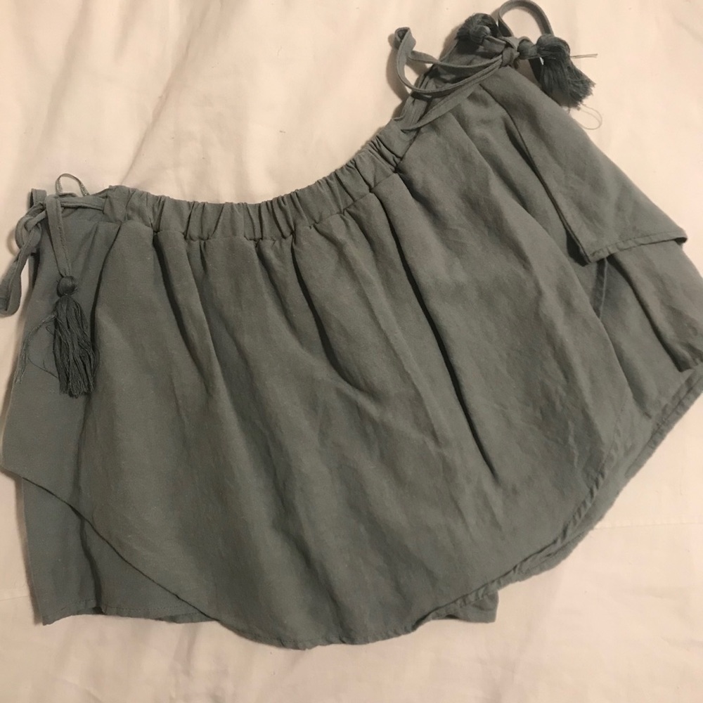 Olive green Skort